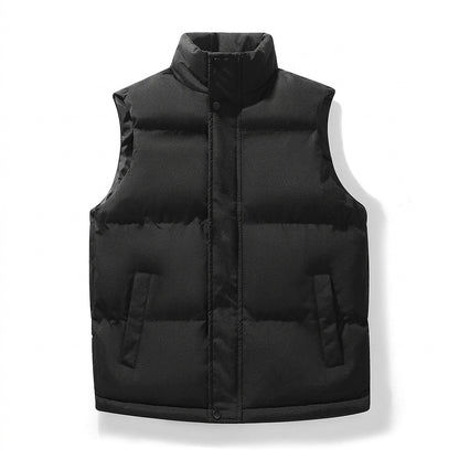 Damska kamizelka puchowa ze stójką-Vests for women-Olave