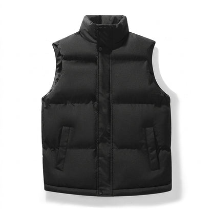 Damska kamizelka puchowa ze stójką-Vests for women-Olave