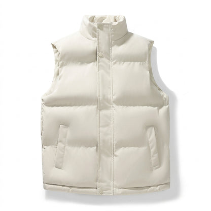 Damska kamizelka puchowa ze stójką-Vests for women-Olave