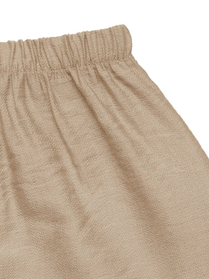 Damska kaskadowa spódnica maxi ze sznurkiem-Maxi Skirt-Olave