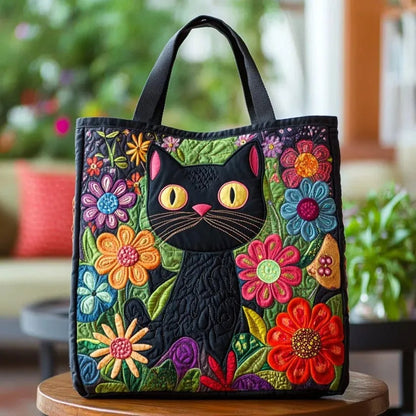 Damska pikowana torba typu tote z motywem pianina-Accessories for Women-Olave