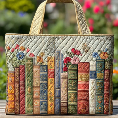 Damska pikowana torba typu tote z motywem pianina-Accessories for Women-Olave