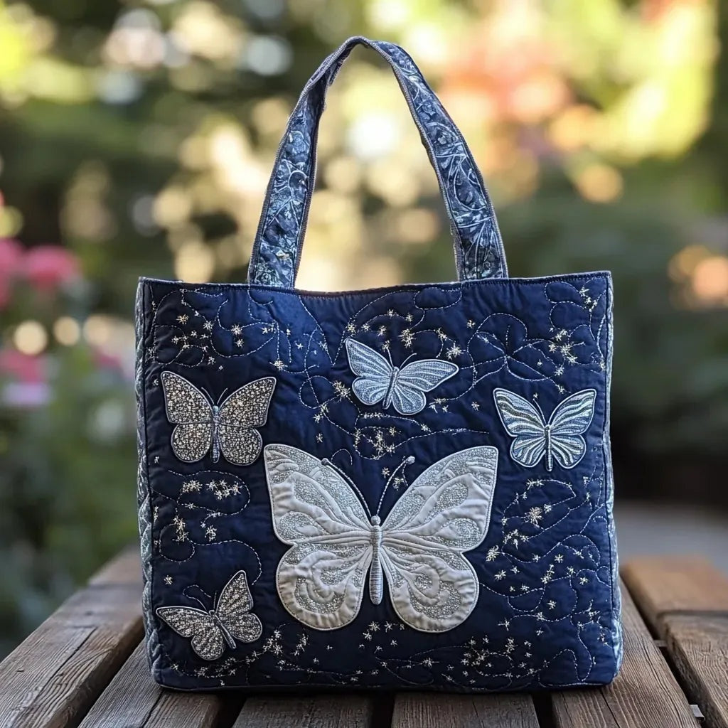 Damska pikowana torba typu tote z motywem pianina-Accessories for Women-Olave