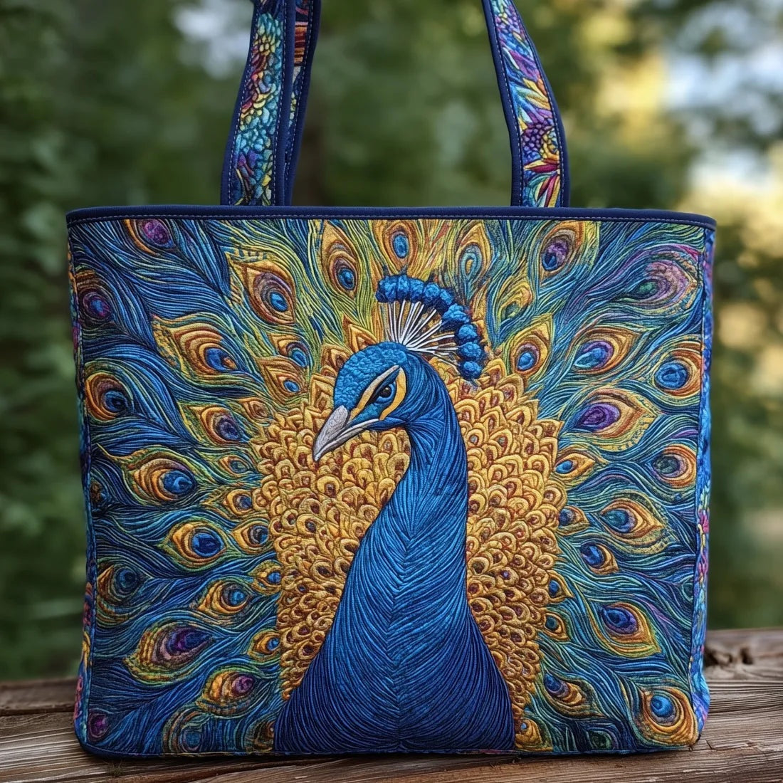 Damska pikowana torba typu tote z motywem pianina-Accessories for Women-Olave