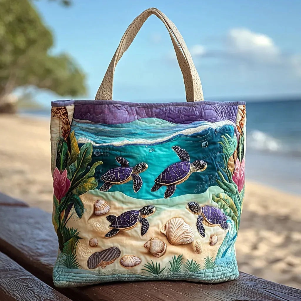 Damska pikowana torba typu tote z motywem pianina-Accessories for Women-Olave