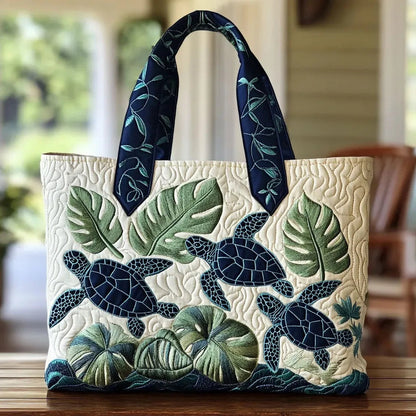 Damska pikowana torba typu tote z motywem pianina-Accessories for Women-Olave