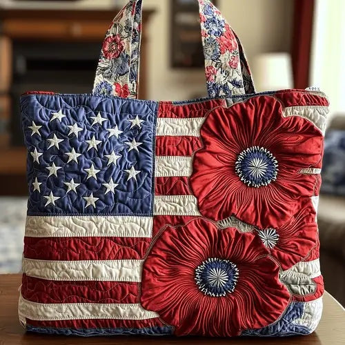 Damska pikowana torba typu tote z motywem pianina-Accessories for Women-Olave