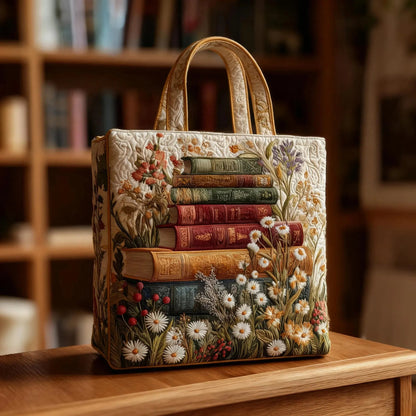 Damska pikowana torba typu tote z motywem pianina-Accessories for Women-Olave