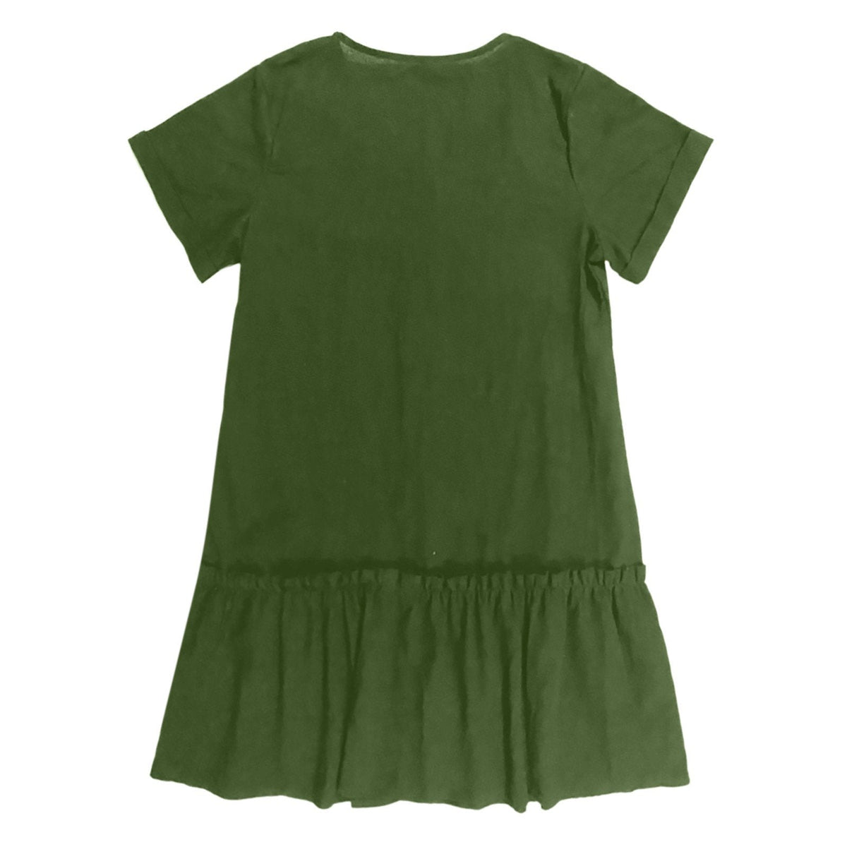 Damska sukienka koszulowa mini zapinana na guziki-Mini Dress-Olave