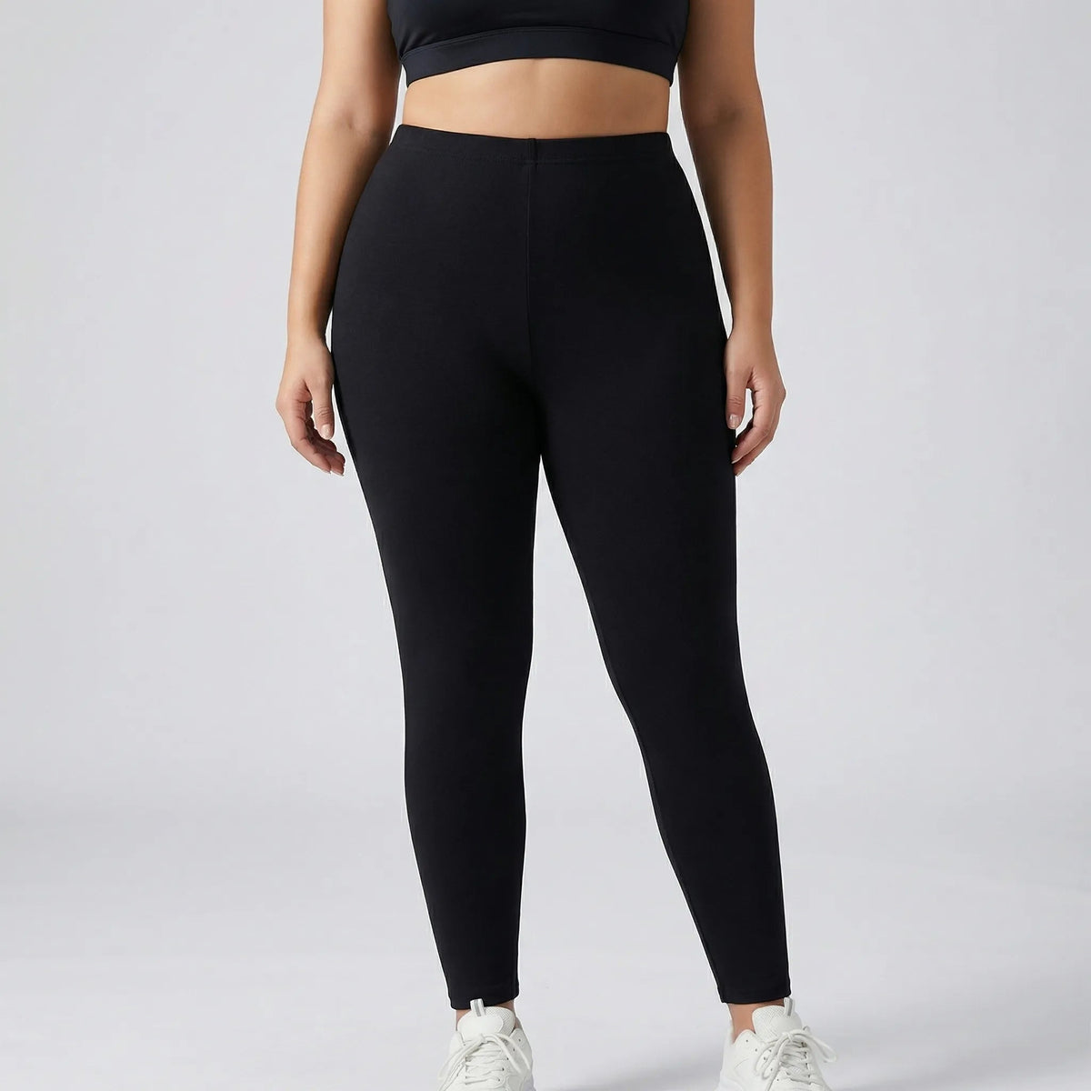 Damskie legginsy sportowe z wysokim stanem-Leggings for women-Olave