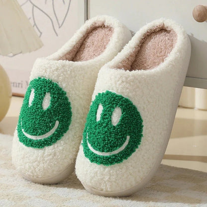 Damskie puszyste kapcie z buźką-Footwear for women-Olave