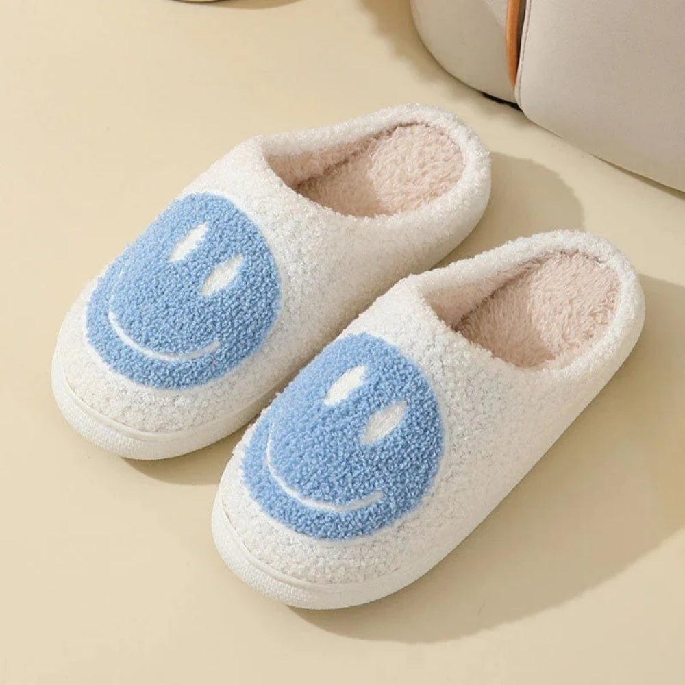 Damskie puszyste kapcie z buźką-Footwear for women-Olave