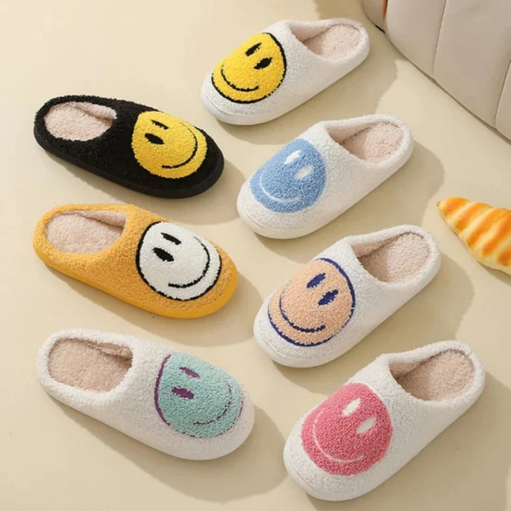 Damskie puszyste kapcie z buźką-Footwear for women-Olave