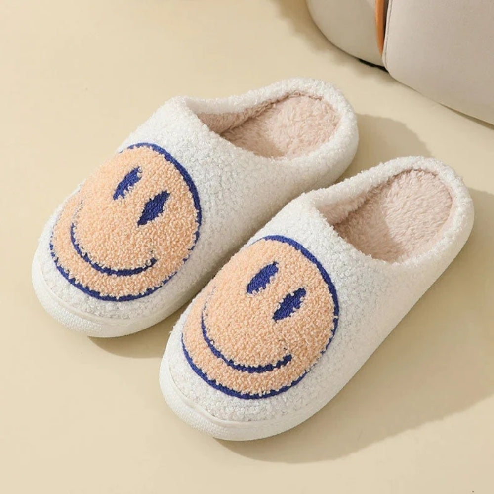 Damskie puszyste kapcie z buźką-Footwear for women-Olave