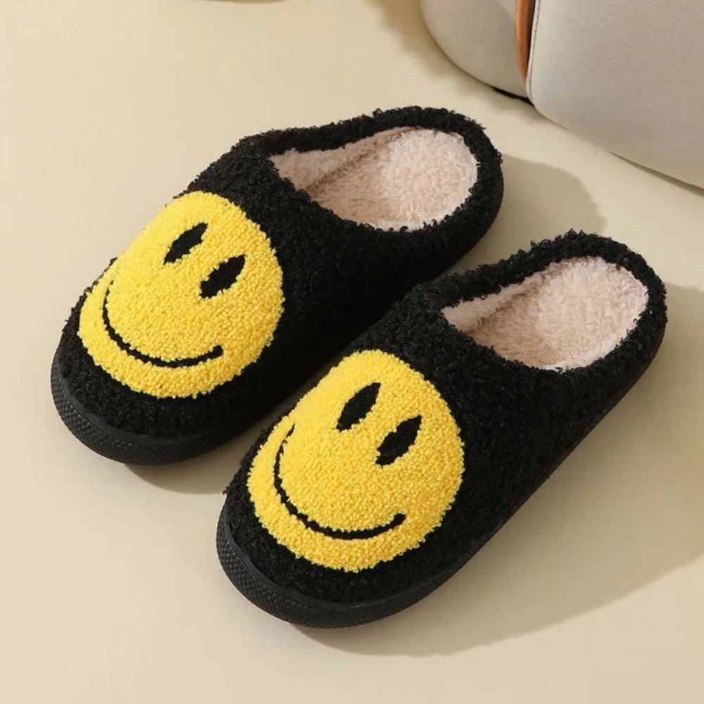 Damskie puszyste kapcie z buźką-Footwear for women-Olave