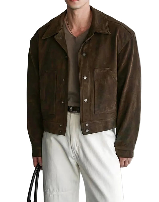 Męska Kurtka Na Guziki-Olave