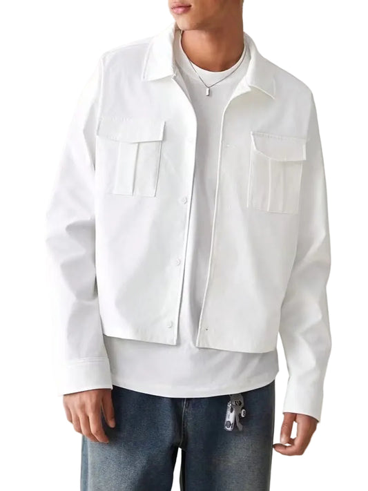 Męska Kurtka Z Kołnierzem-Olave