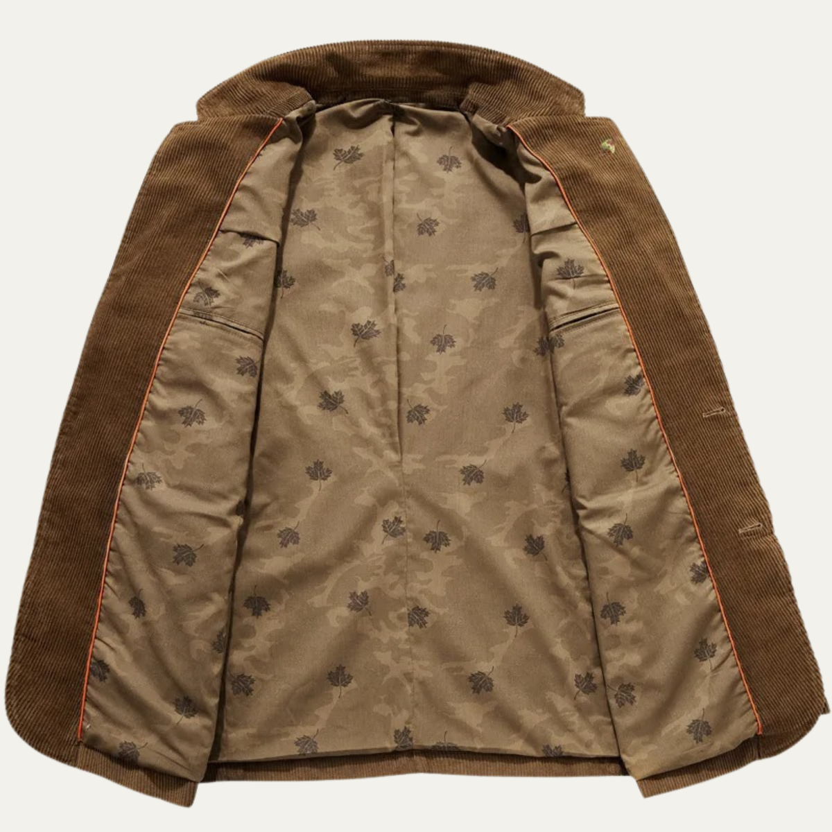 Męska marynarka sztruksowa zapinana na guziki-Blazer for men-Olave