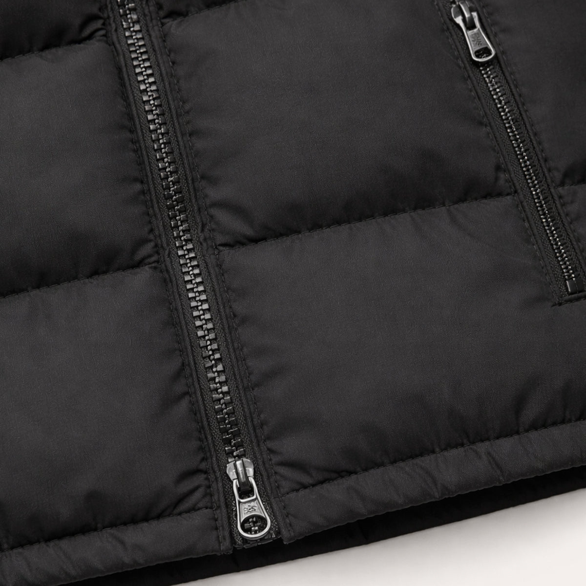 Męska pikowana kamizelka z kieszeniami na zamek-Vests for men-Olave
