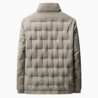Męska pikowana kurtka typu puffer ze stójką-Jackets for men-Olave