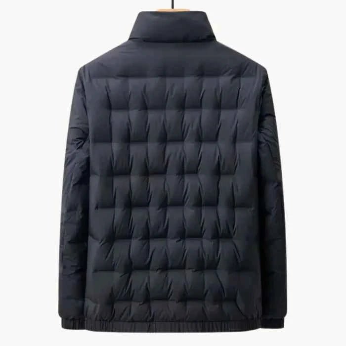 Męska pikowana kurtka typu puffer ze stójką-Jackets for men-Olave