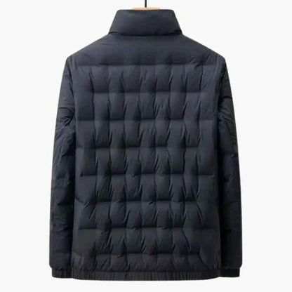 Męska pikowana kurtka typu puffer ze stójką-Jackets for men-Olave