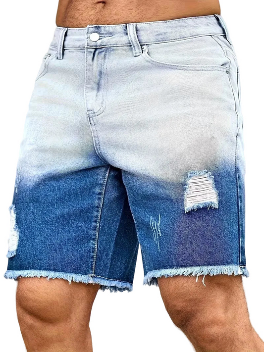 Męskie Szorty Dwukolorowe-Shorts For Men-Olave