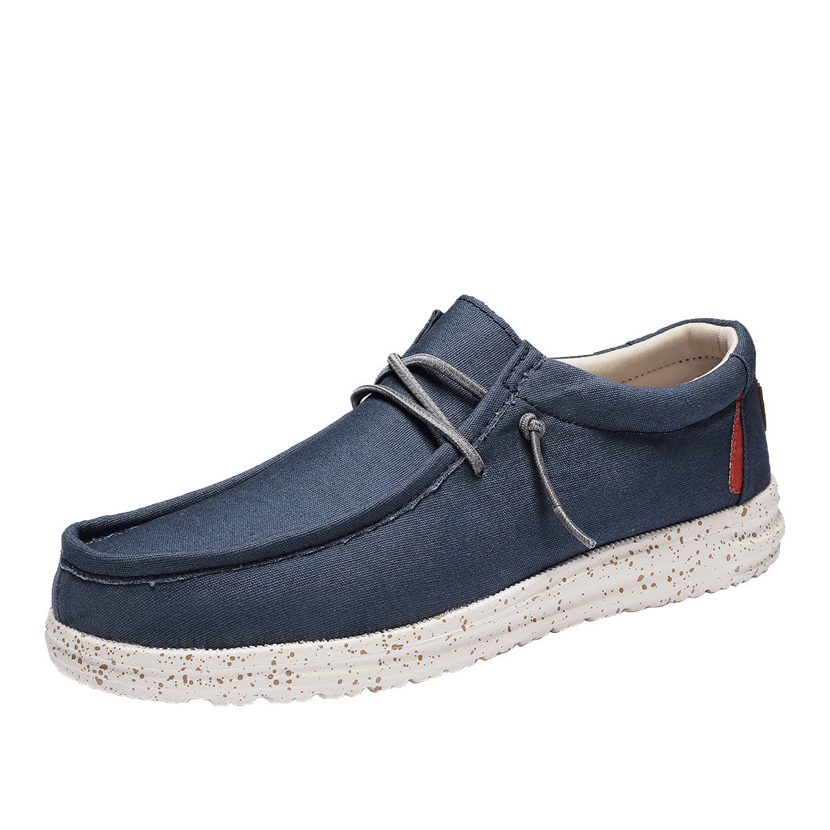 Męskie mokasyny wsuwane z nakrapianą podeszwą-Footwear for men-Olave