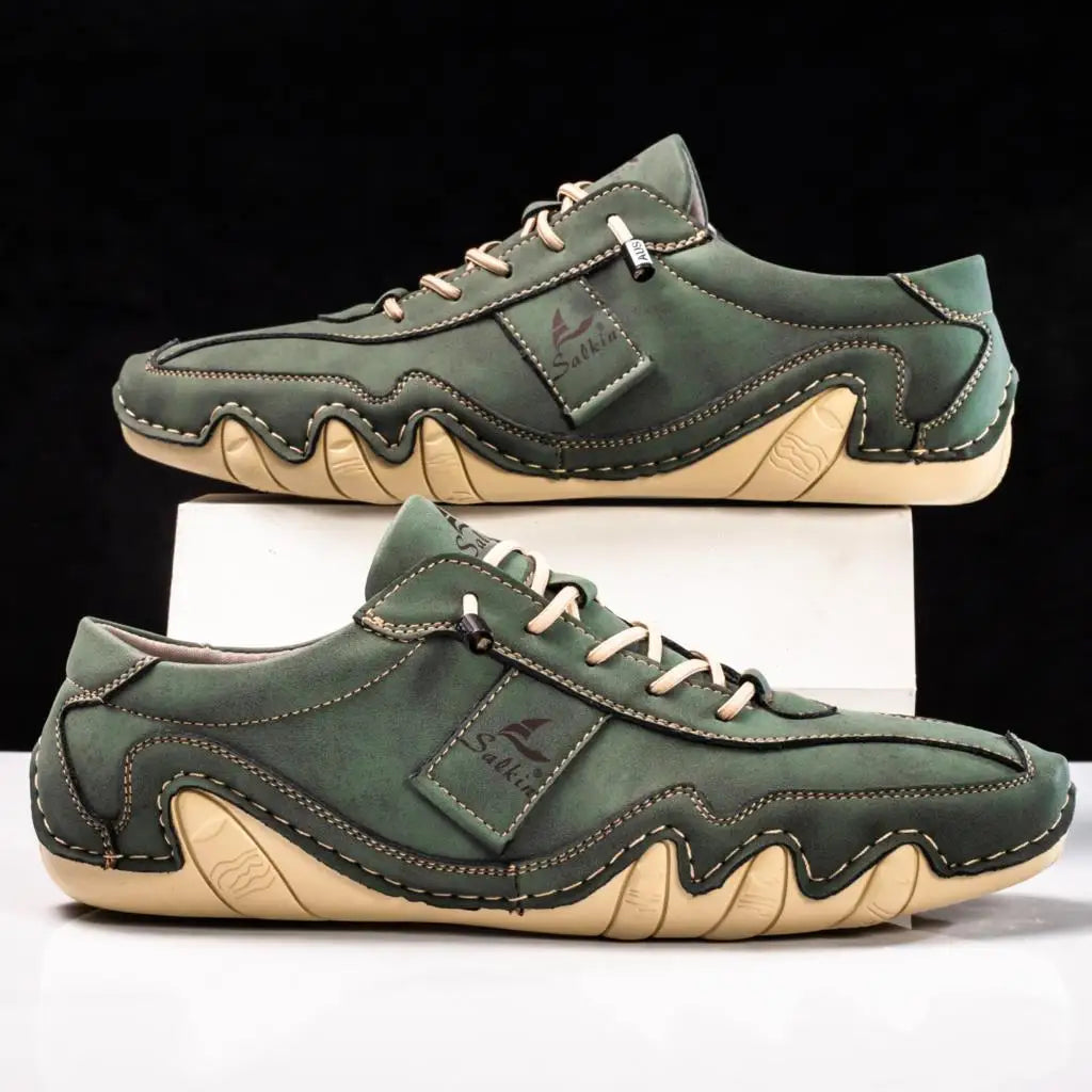 Męskie niskie buty codzienne do chodzenia-Footwear for men-Olave