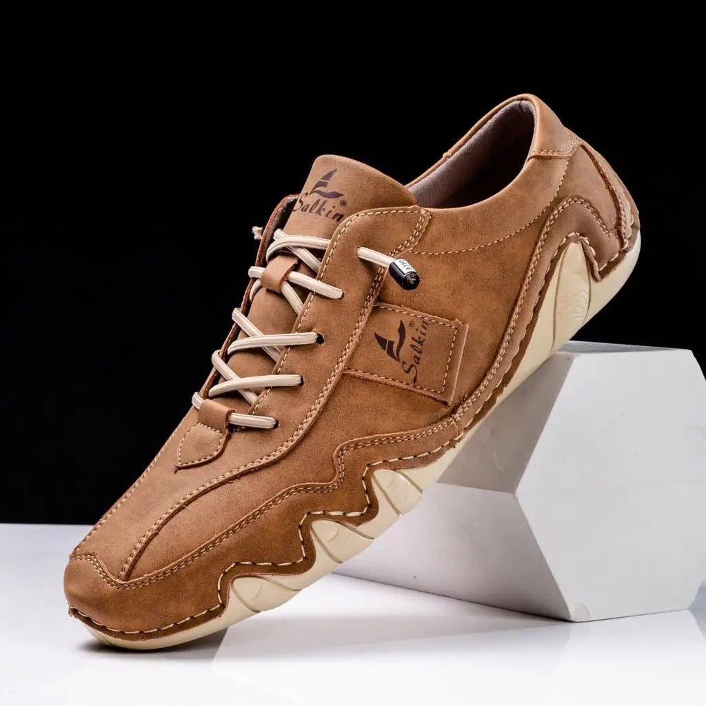 Męskie niskie buty codzienne do chodzenia-Footwear for men-Olave