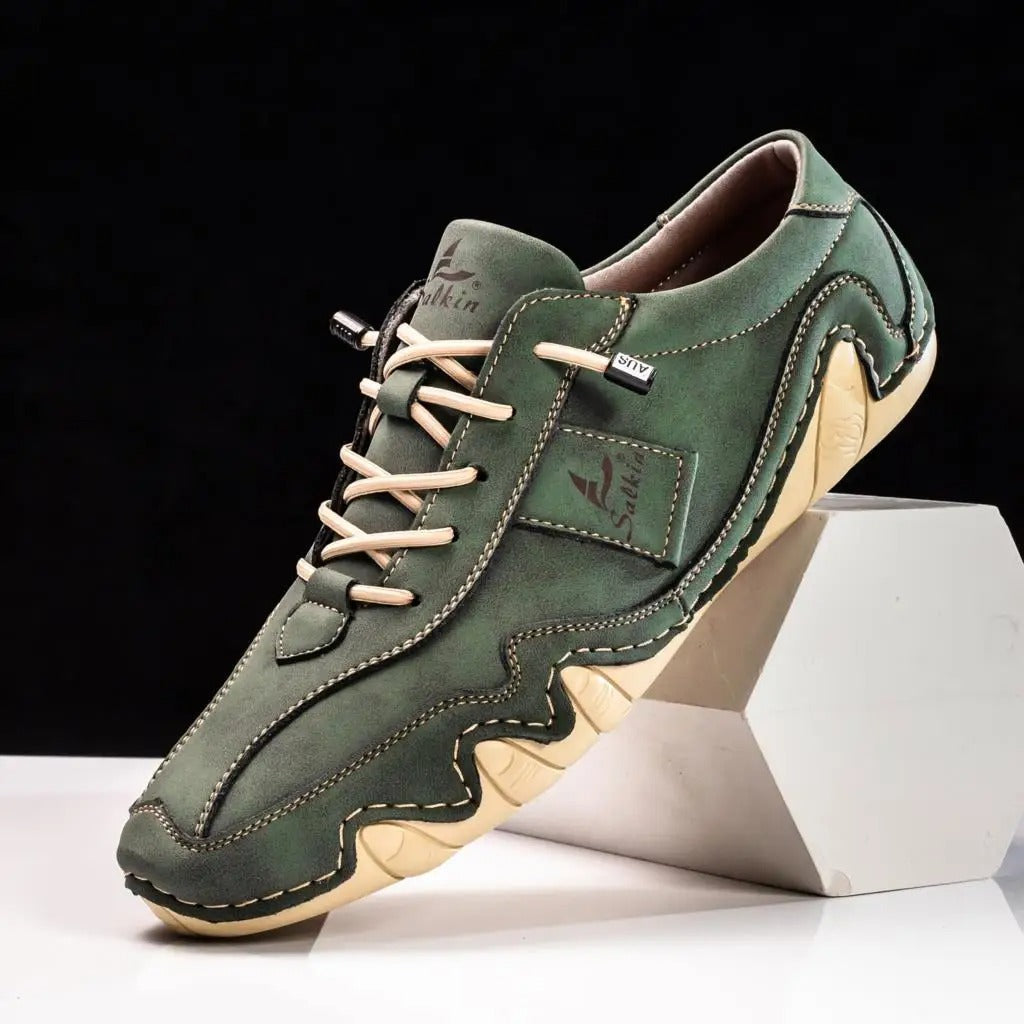 Męskie niskie buty codzienne do chodzenia-Footwear for men-Olave