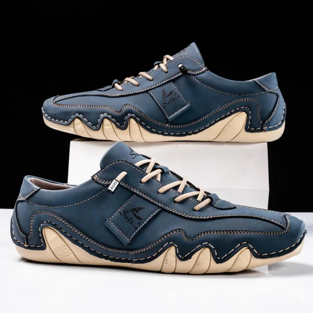 Męskie niskie buty codzienne do chodzenia-Footwear for men-Olave