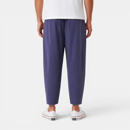 Męskie spodnie haremki z wiązanym pasem-Pants for Men-Olave