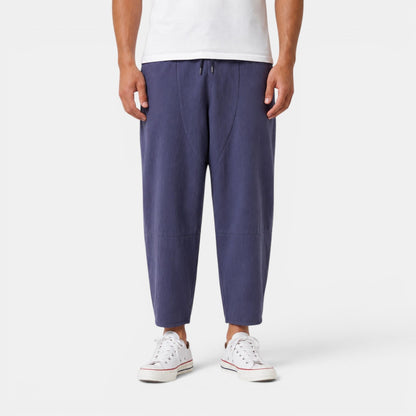 Męskie spodnie haremki z wiązanym pasem-Pants for Men-Olave
