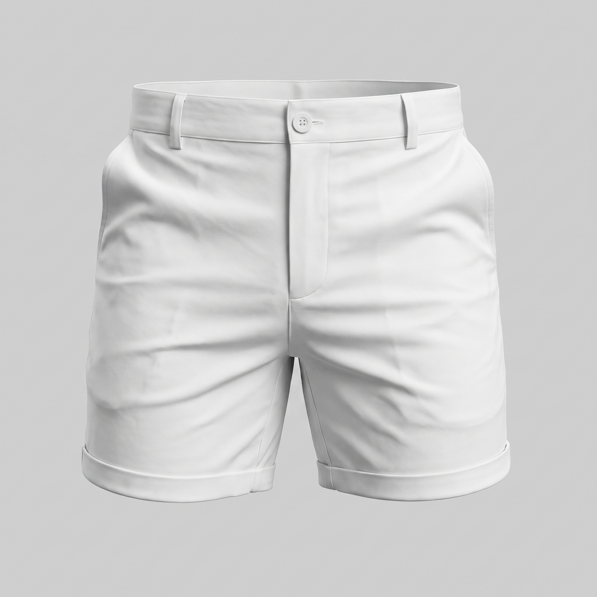 Męskie szorty chino z podwiniętym brzegiem-Shorts for men-Olave