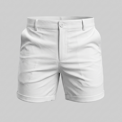 Męskie szorty chino z podwiniętym brzegiem-Shorts for men-Olave
