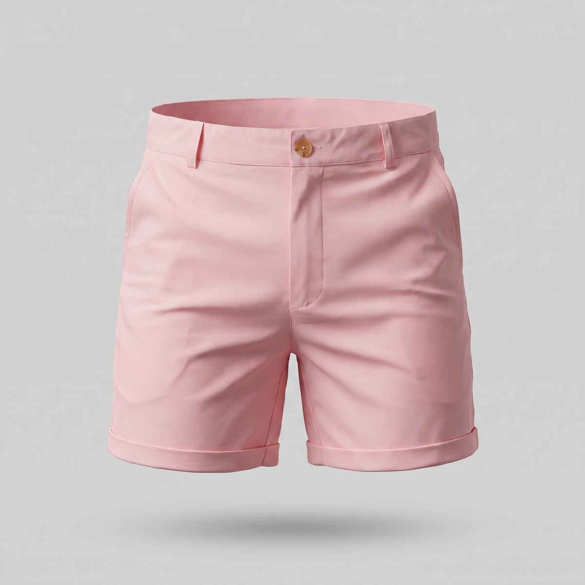 Męskie szorty chino z podwiniętym brzegiem-Shorts for men-Olave