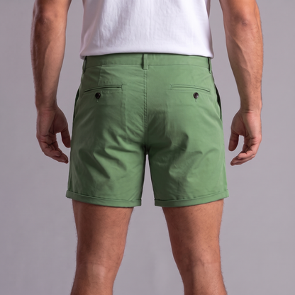 Męskie szorty chino z podwiniętym brzegiem-Shorts for men-Olave