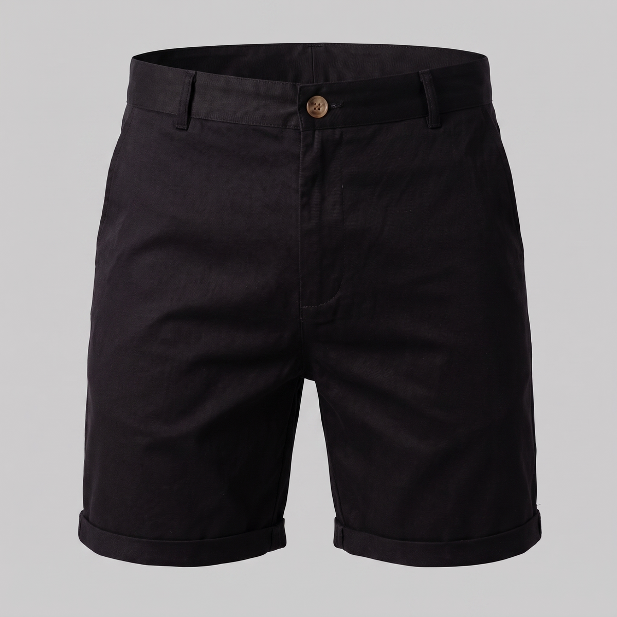 Męskie szorty chino z podwiniętym brzegiem-Shorts for men-Olave