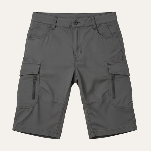 Męskie szorty taktyczne typu cargo ze zintegrowanym paskiem-Shorts for men-Olave