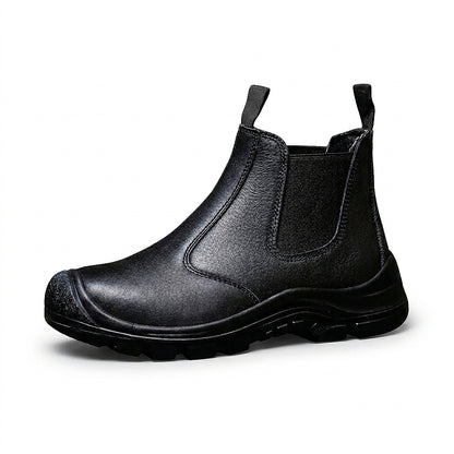 Męskie wsuwane botki sztyblety z uchwytami-Footwear for men-Olave