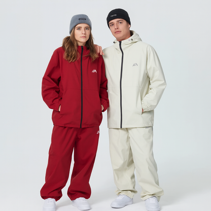 Unisex pasujący komplet: kurtka narciarska i spodnie-Sets for women-Olave