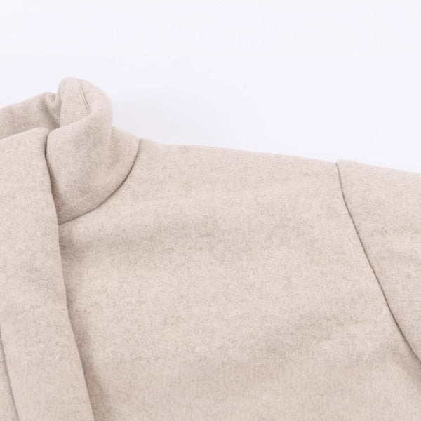 Damska kurtka z długim rękawem zapinana na guziki-Jacket for women-Olave
