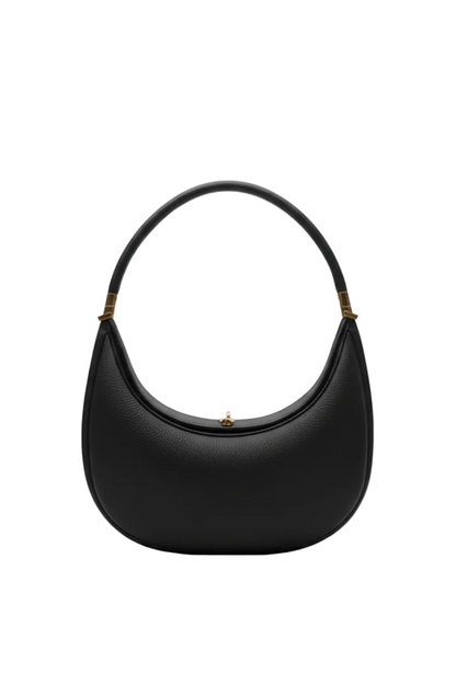 Damska torebka na ramię o zakrzywionej sylwetce ze sztywnym uchwytem-Accessories for Women-Olave
