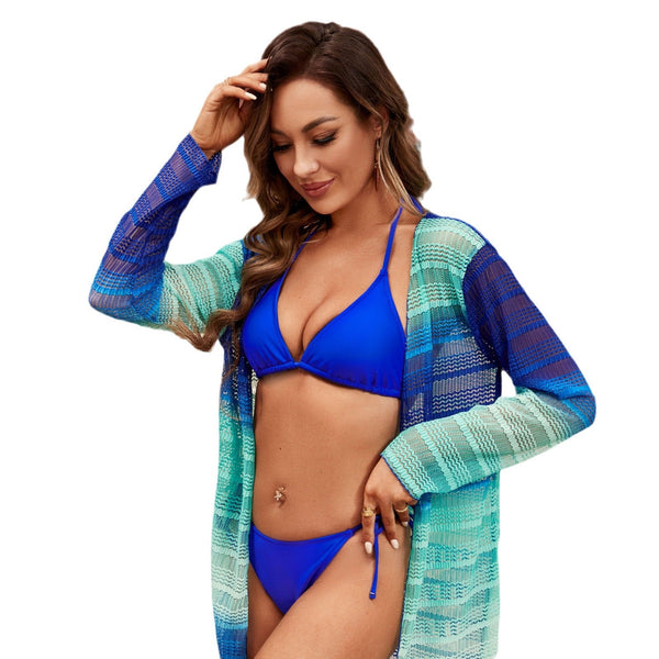 Damski dwuczęściowy strój kąpielowy typu bikini z wiązaniami-Swimwear for Women-Olave