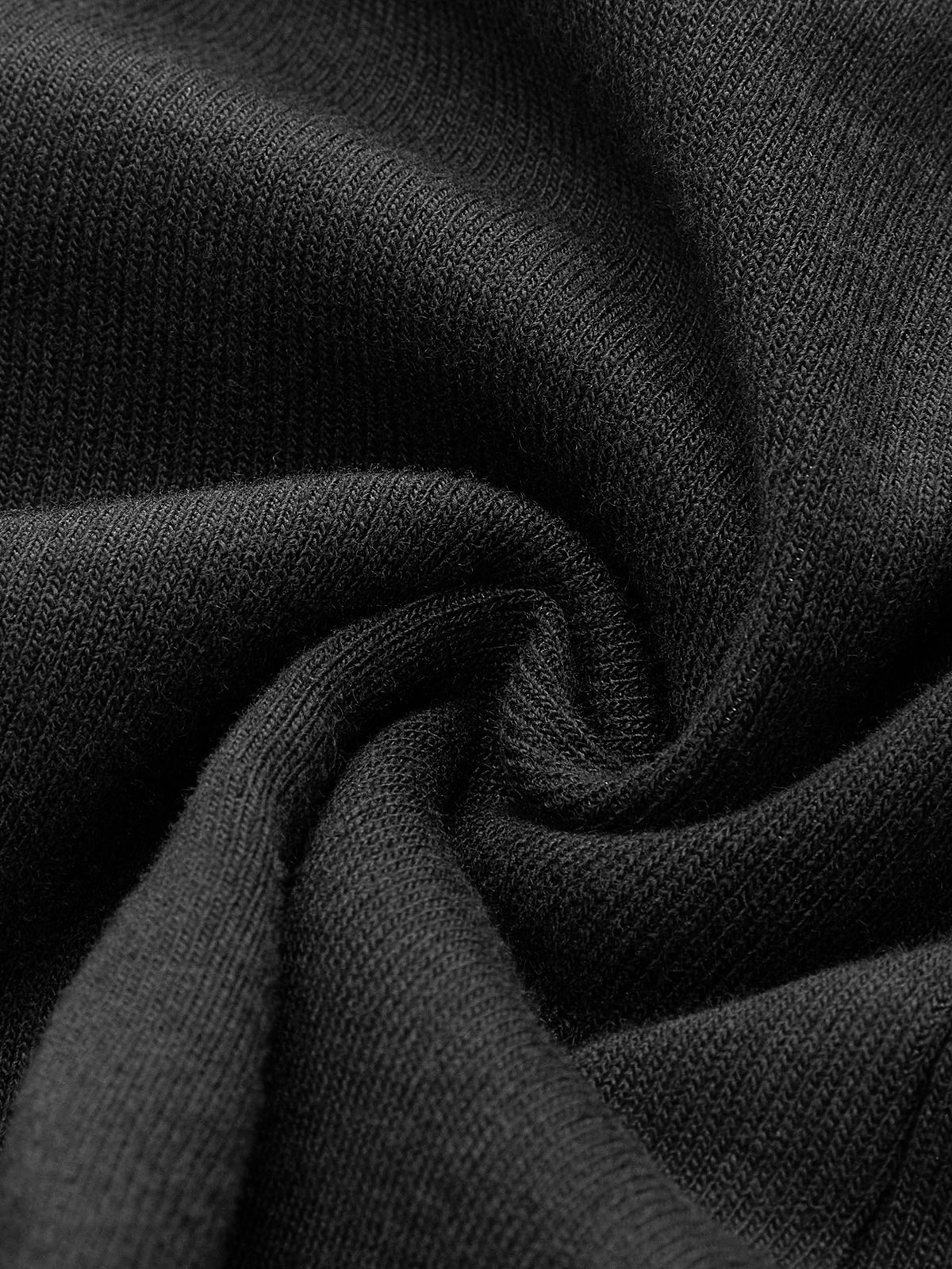 Damski prążkowany top z długim rękawem i półgolfem-Blouses for women-Olave