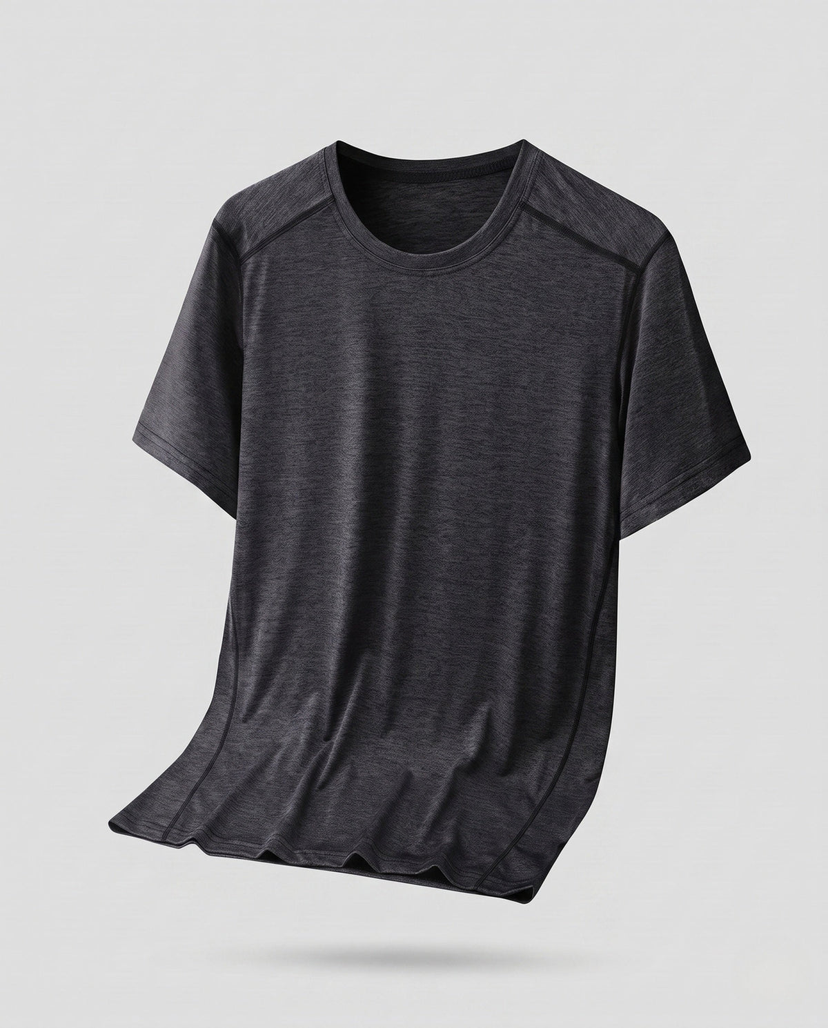 Damski T-shirt z krótkim rękawem i okrągłym dekoltem-Shirts for men-Olave