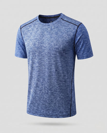 Damski T-shirt z krótkim rękawem i okrągłym dekoltem-Shirts for men-Olave