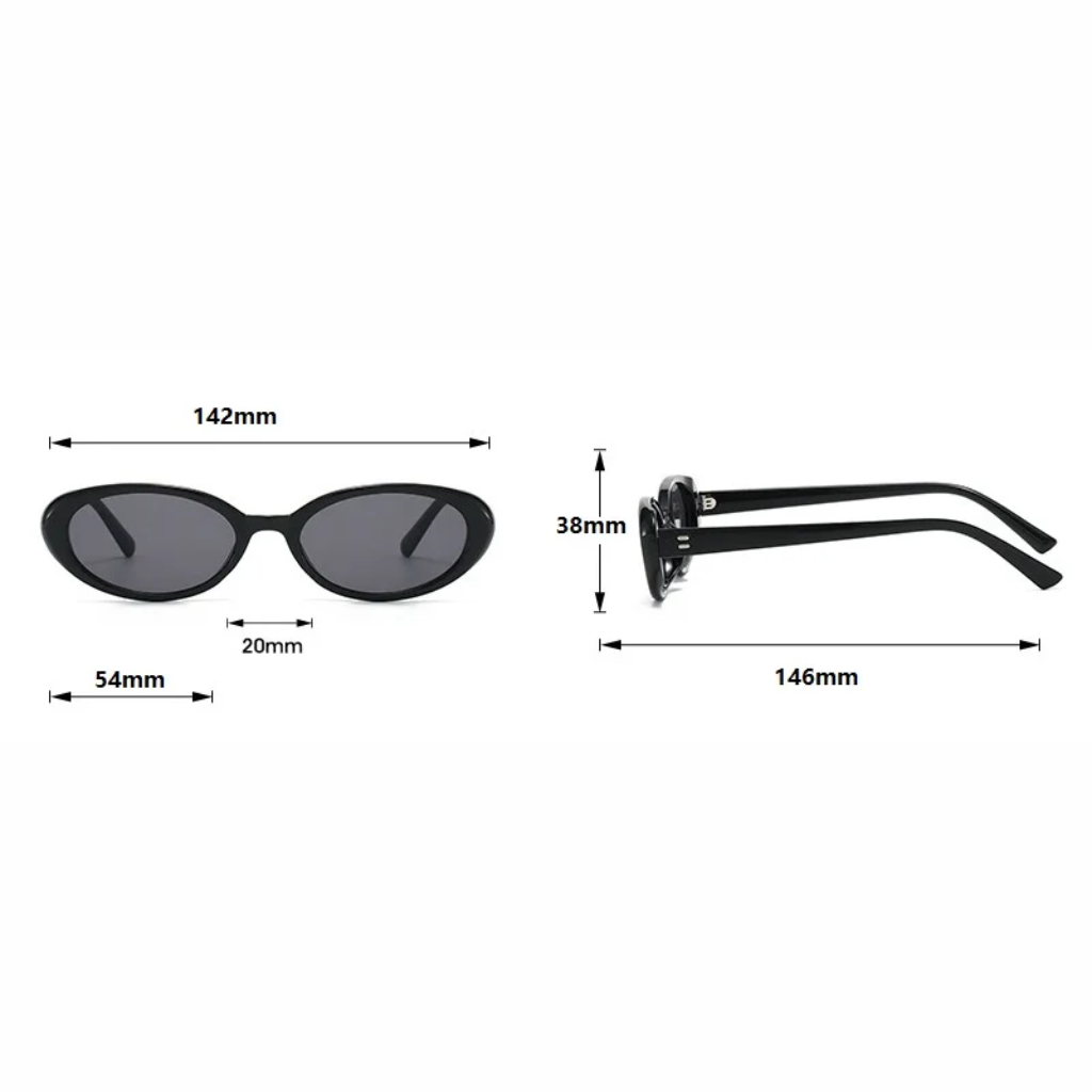 Damskie okulary przeciwsłoneczne z owalnymi oprawkami w panterkę-Glasses for women-Olave
