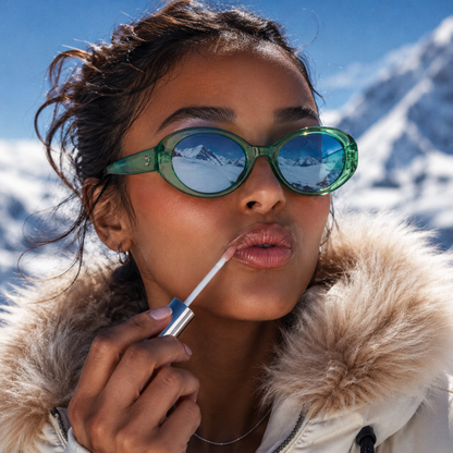 Damskie okulary przeciwsłoneczne z owalnymi oprawkami w panterkę-Glasses for women-Olave